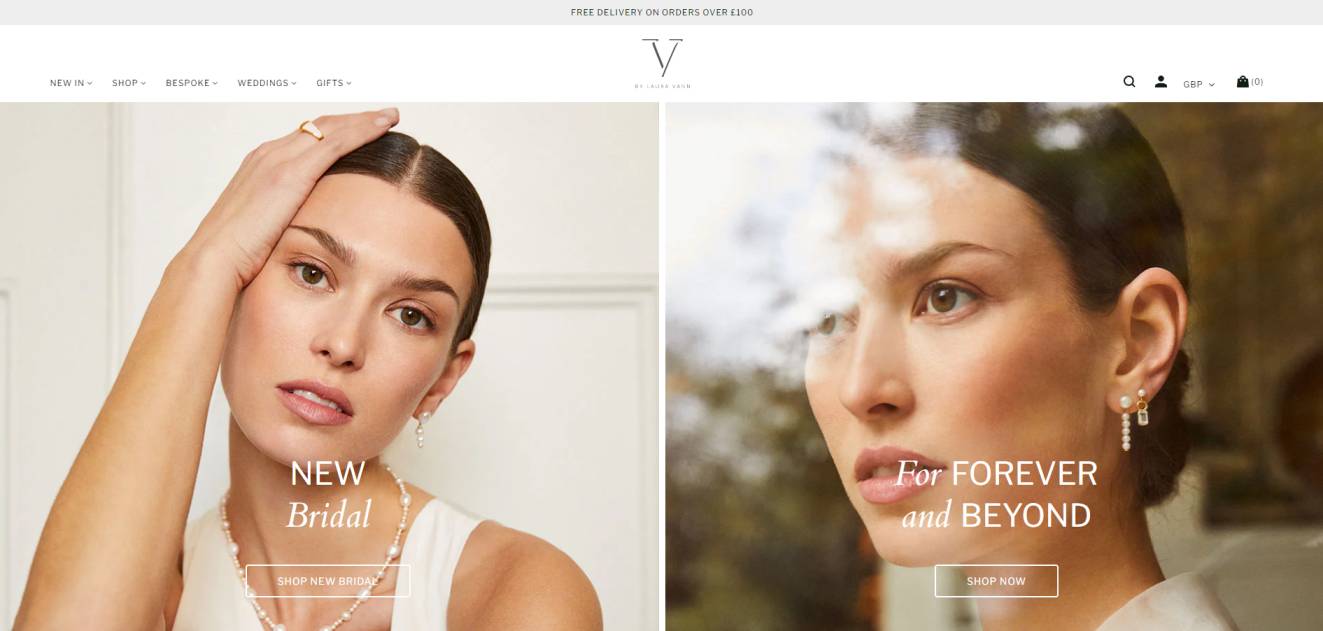 v by laura vann on shopify