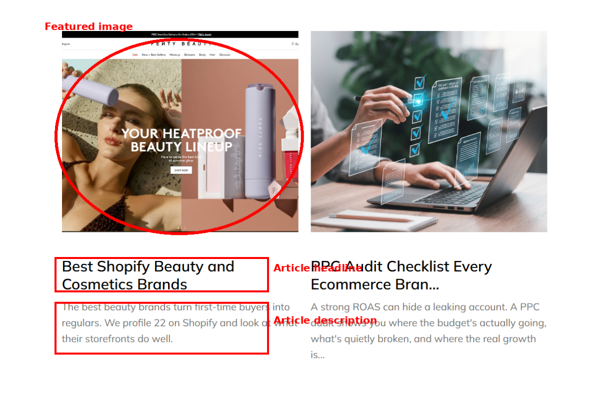 example of an article schema