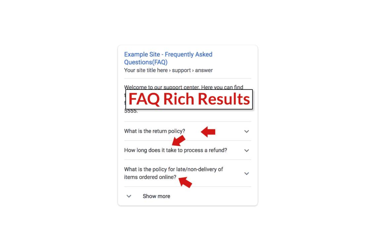 example of a FAQ schema